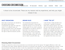 Tablet Screenshot of choosingcircumcision.org